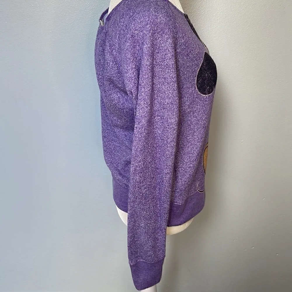 Disney Parks Mickey Mouse sweatshirt.  Size Small.  Purple. - Image 2