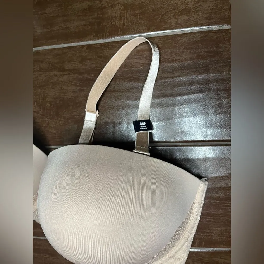 Torrid Bombshell Everyday nude convertible Strapless Push-Up Bra Sz 44 F - Image 4