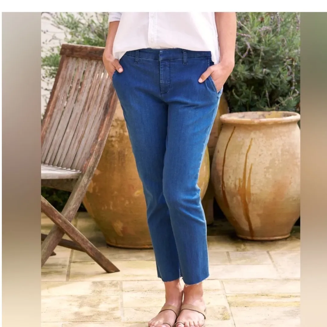 FRANK & EILEEN Wicklow Italian Chino
Performance Denim Blue 1977 Wash Size 2 - Image 3