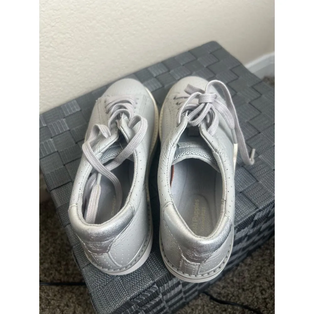 Hush Puppies Sadie Tassel Slip On Sneaker Casual Gray Comfort Shoes Cushioned - Image 5