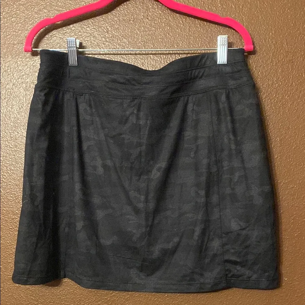 Gray Skater Mini Skorts with Tie Front Size L - Image 6