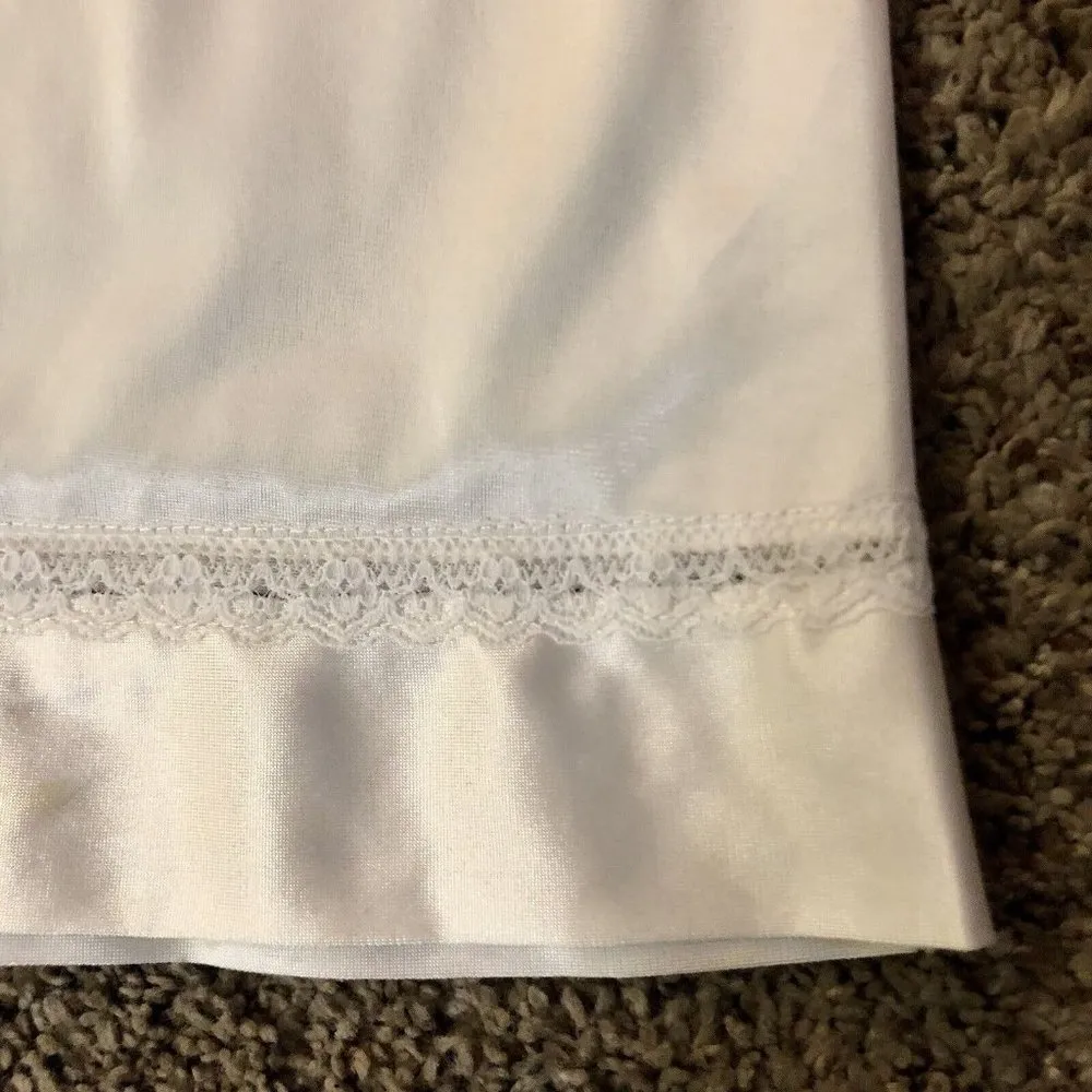 Vintage Sears Half Slip Womens M Used Cream Size M - Image 4