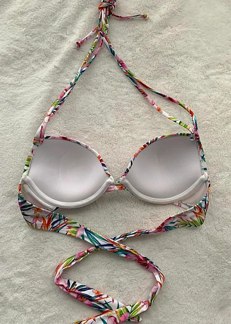 Aeropostale Floral Bikini Top - Image 4