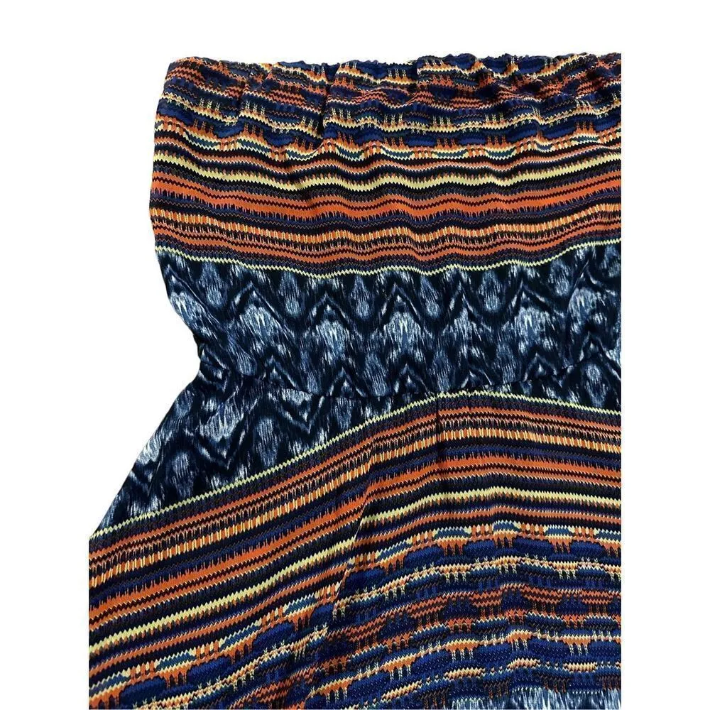 Anthropologie Maeve Urcos Handkerchief
Strapless Asymmetrical Dress sz Small - Image 8