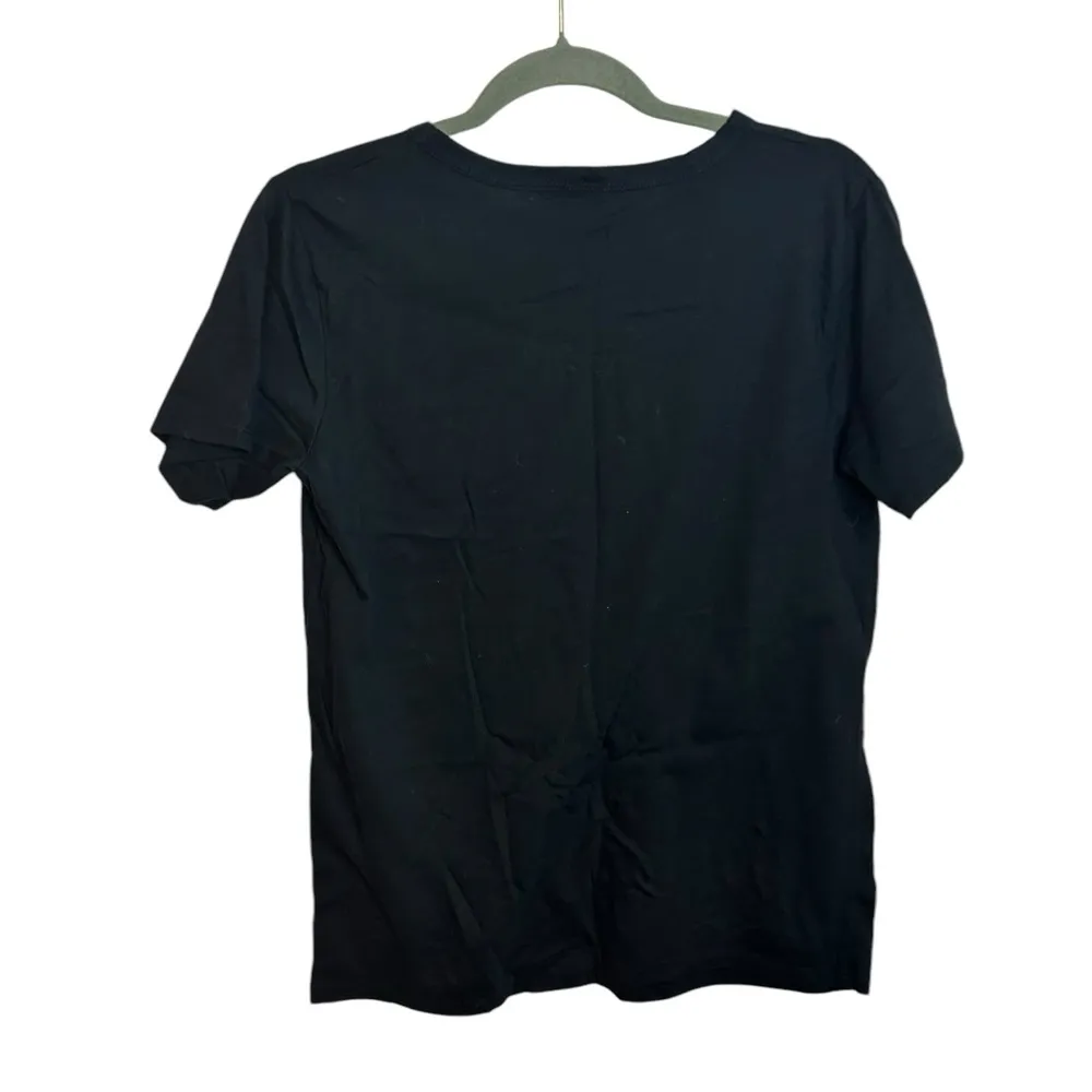 Spooky Skeleton Halloween Graphic Tee Black Size XL - Image 2