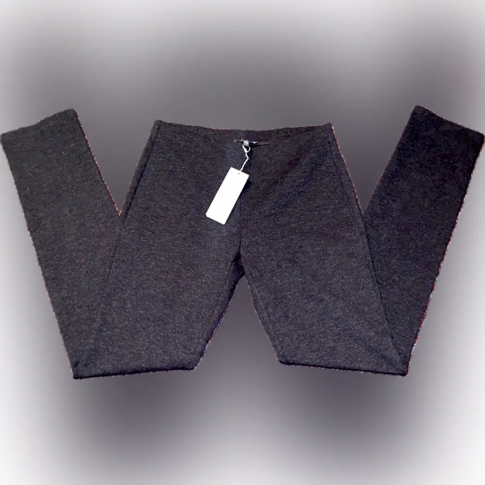 Eileen Fisher Italian Melange Viscose Stretch Ponte Pants Slacks Slim Skinny XS - Image 9