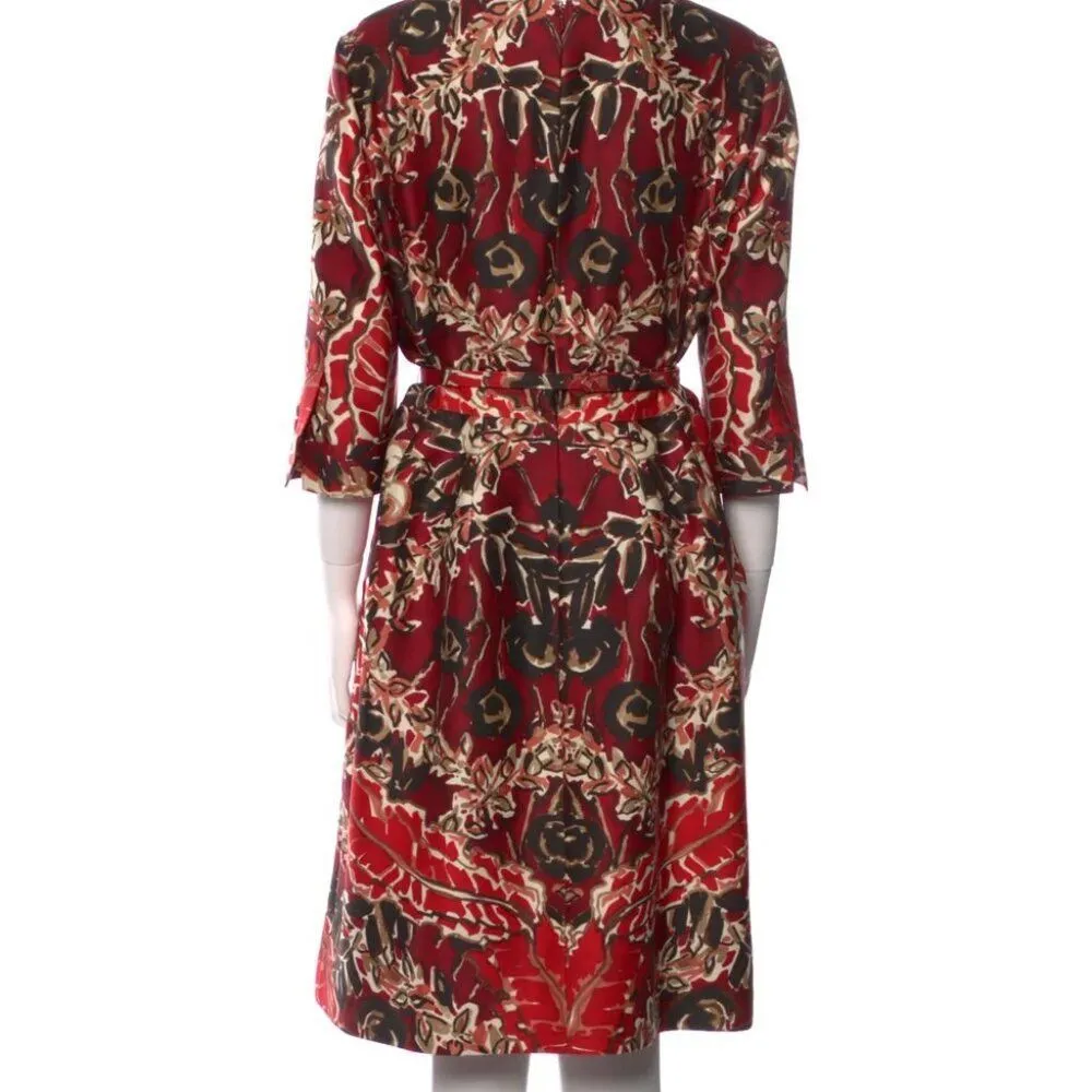 nwot oscar de la renta belted dress - Image 5
