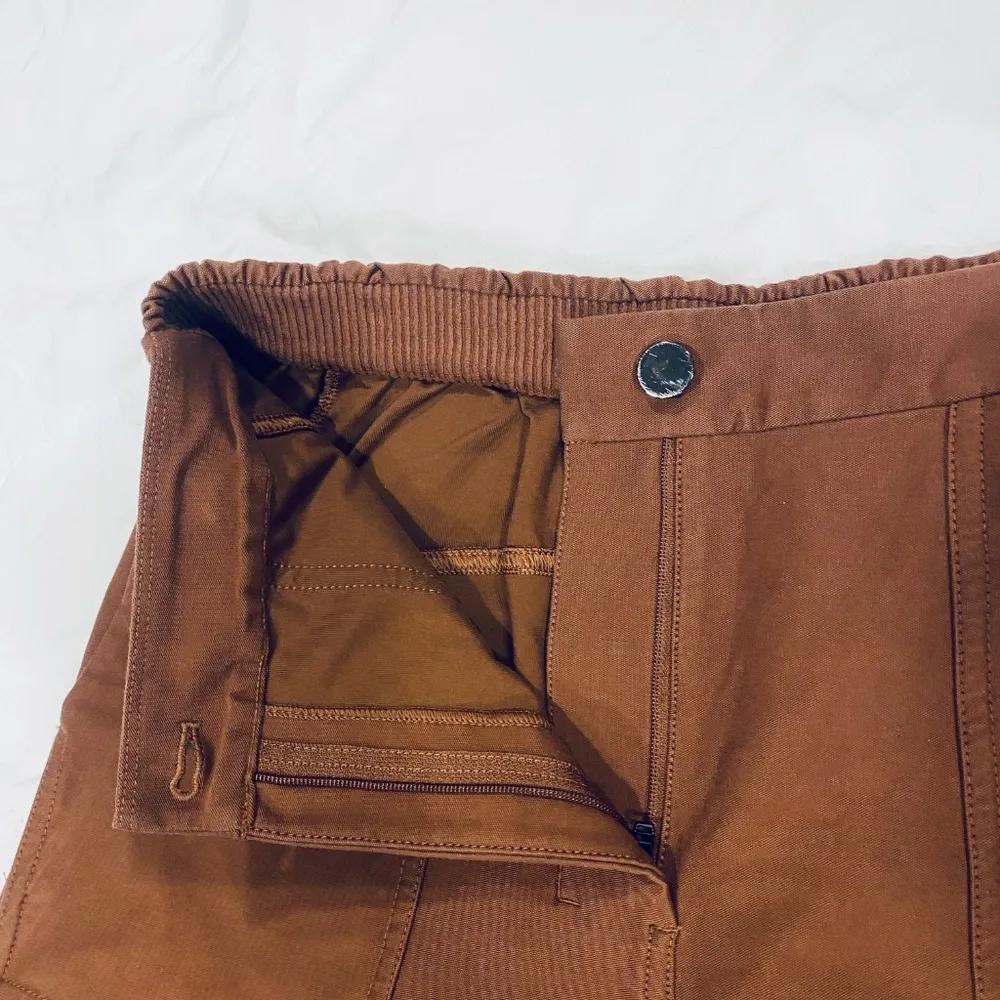 Lululemon Women's Utilitech Cargo Pocket High Rise Crop Pants- 28 - Image 6