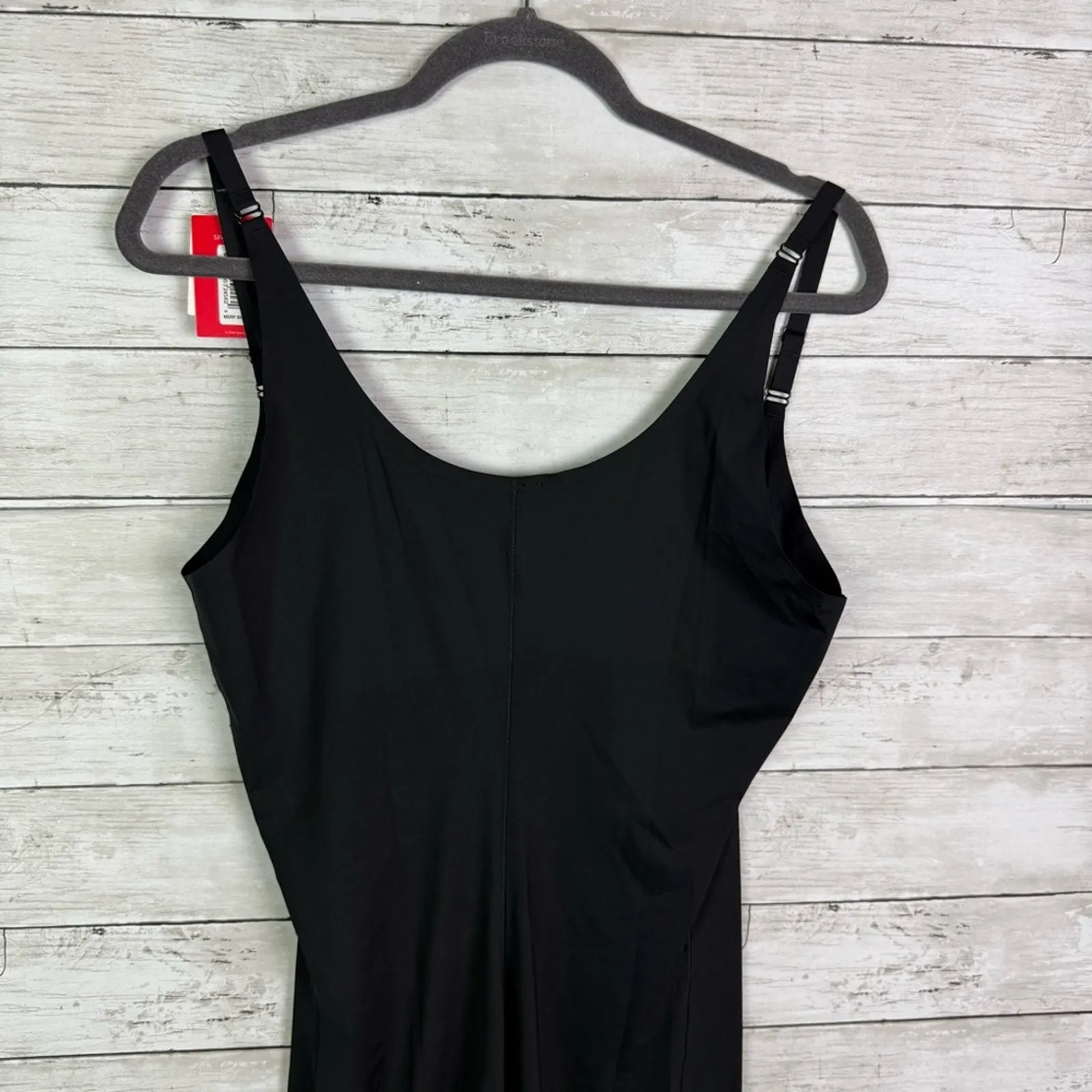 Spanx Open Bust Mid Thigh Bodysuit Very Black Size 2X - Image 3