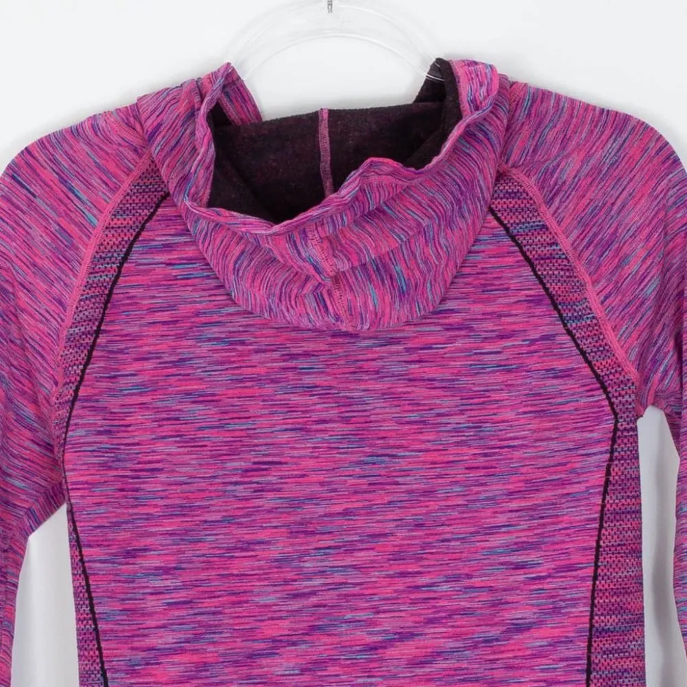 IAB MFG Pink Full Zip Contour Hoodie Jacket Womens Size‎ Medium - Image 8