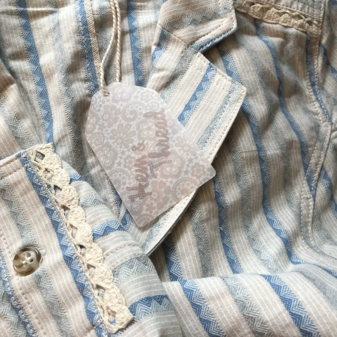 Striped Cute Blazer - Image 4