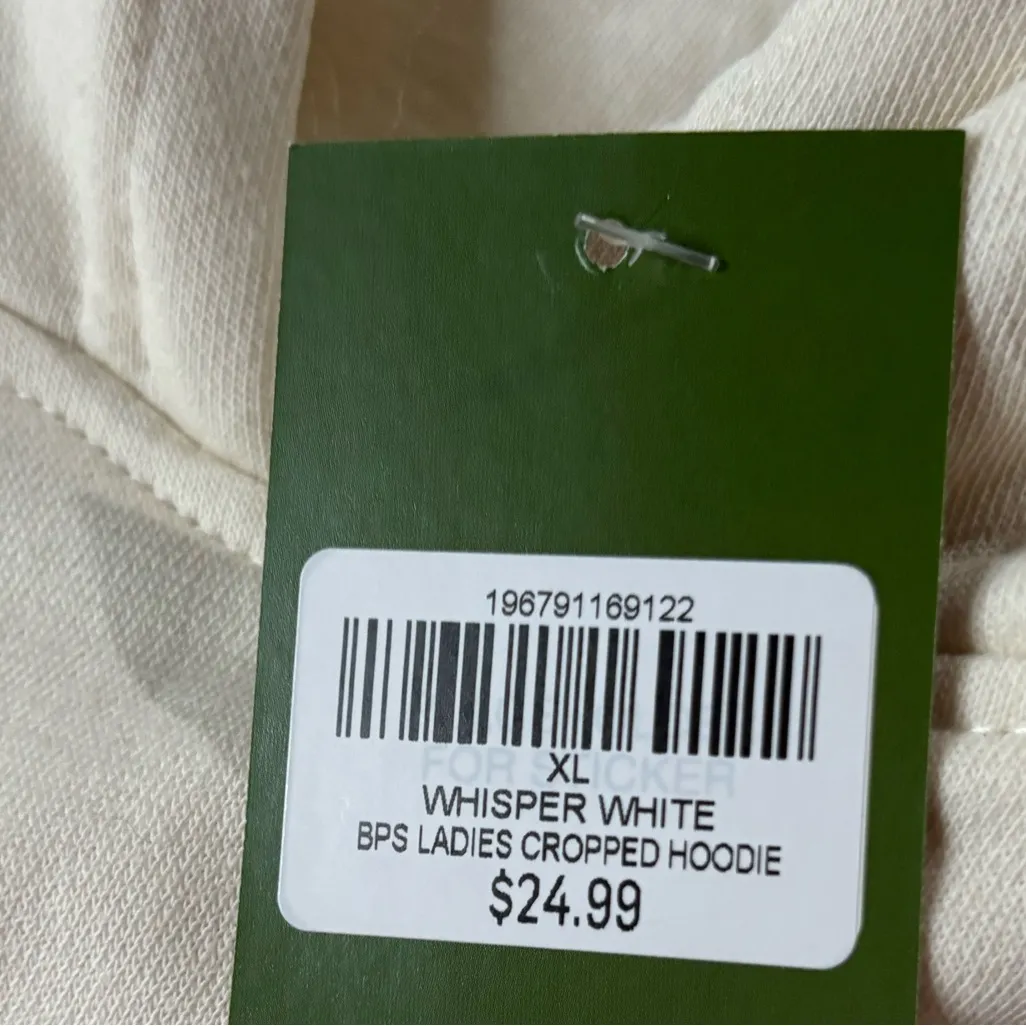 Cropped hoodie bass pro shop NWT X-Large - Image 3