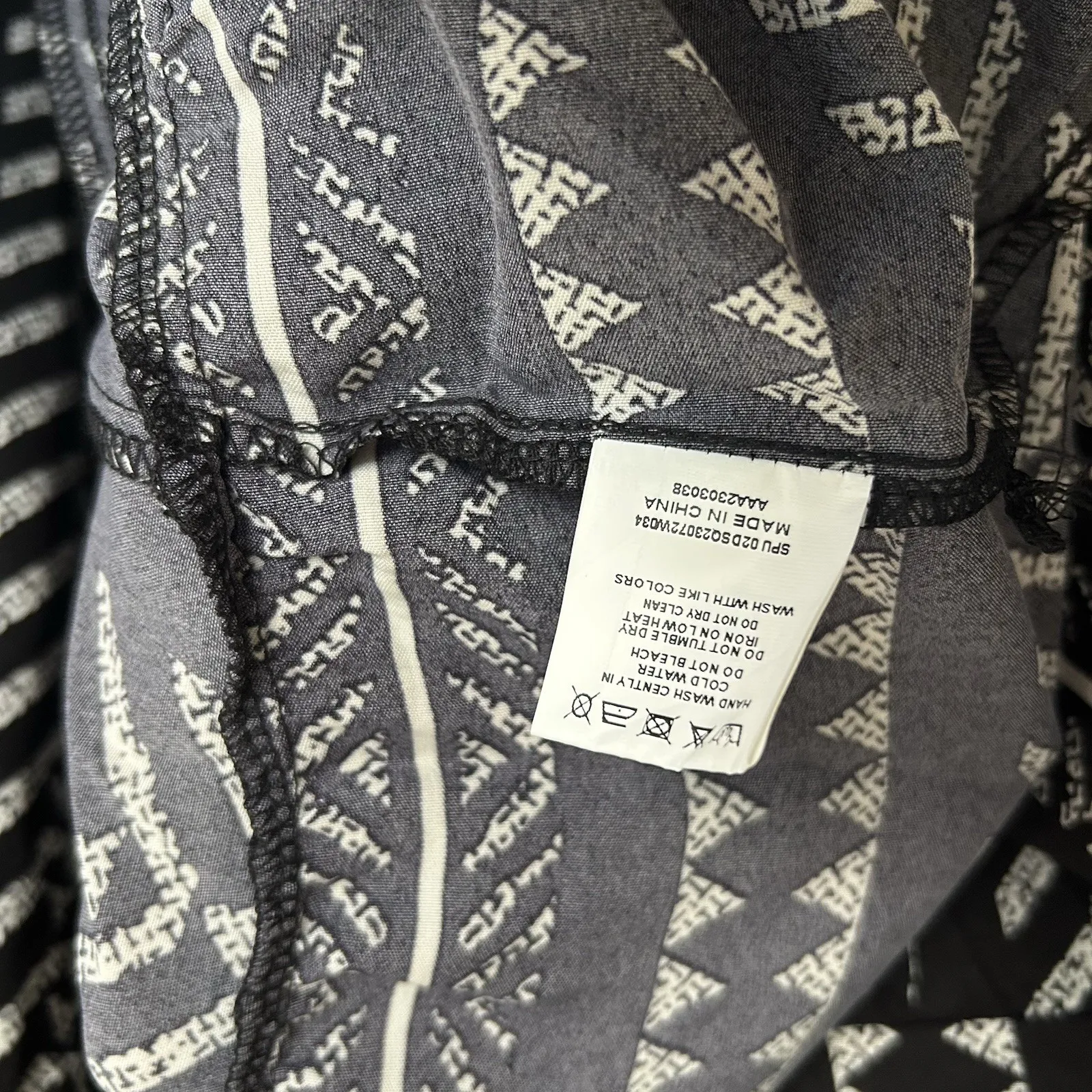 Bloomchic Black White‎ Tribal Print Knee Length Dress Size 22/24 NWT - Image 6