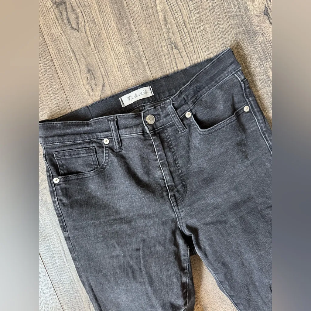Madewell 9" High-Rise Skinny Jeans in Lunar- Size 28 - Image 4