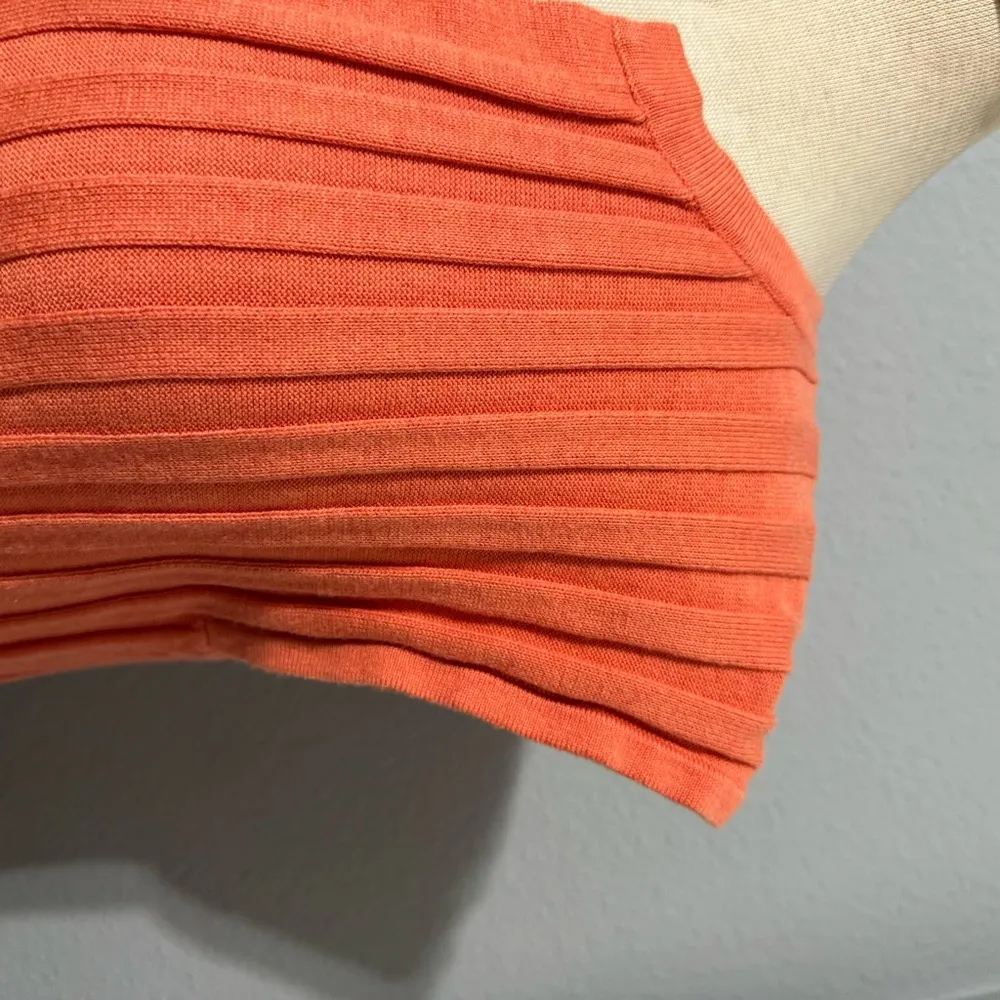 Rails Women Coral Ribbed Sheath Midi Sweater Dress Size‎ M Retail $248 - Image 6