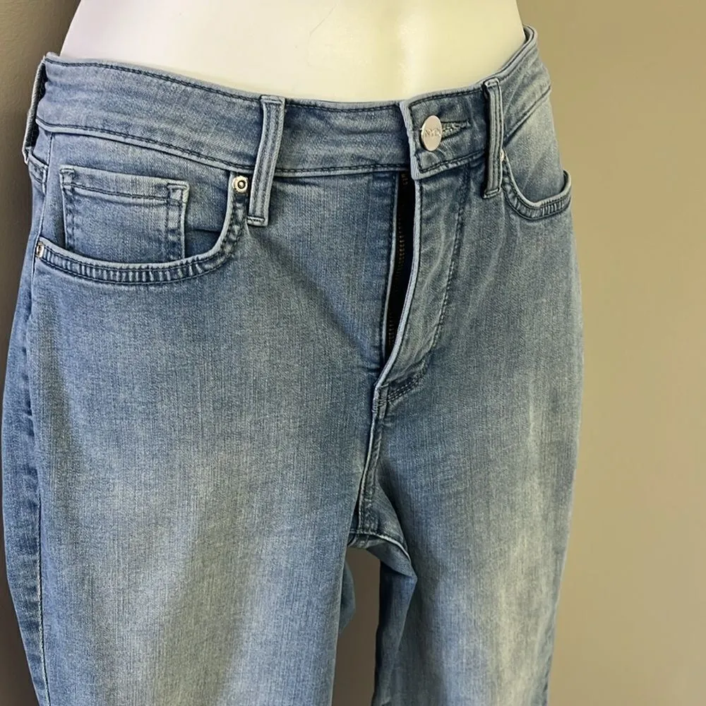 NYDJ Light Blue Cool Embrace Slim Bootcut 5-Pocket Jeans- Sz  4** read below - Image 5