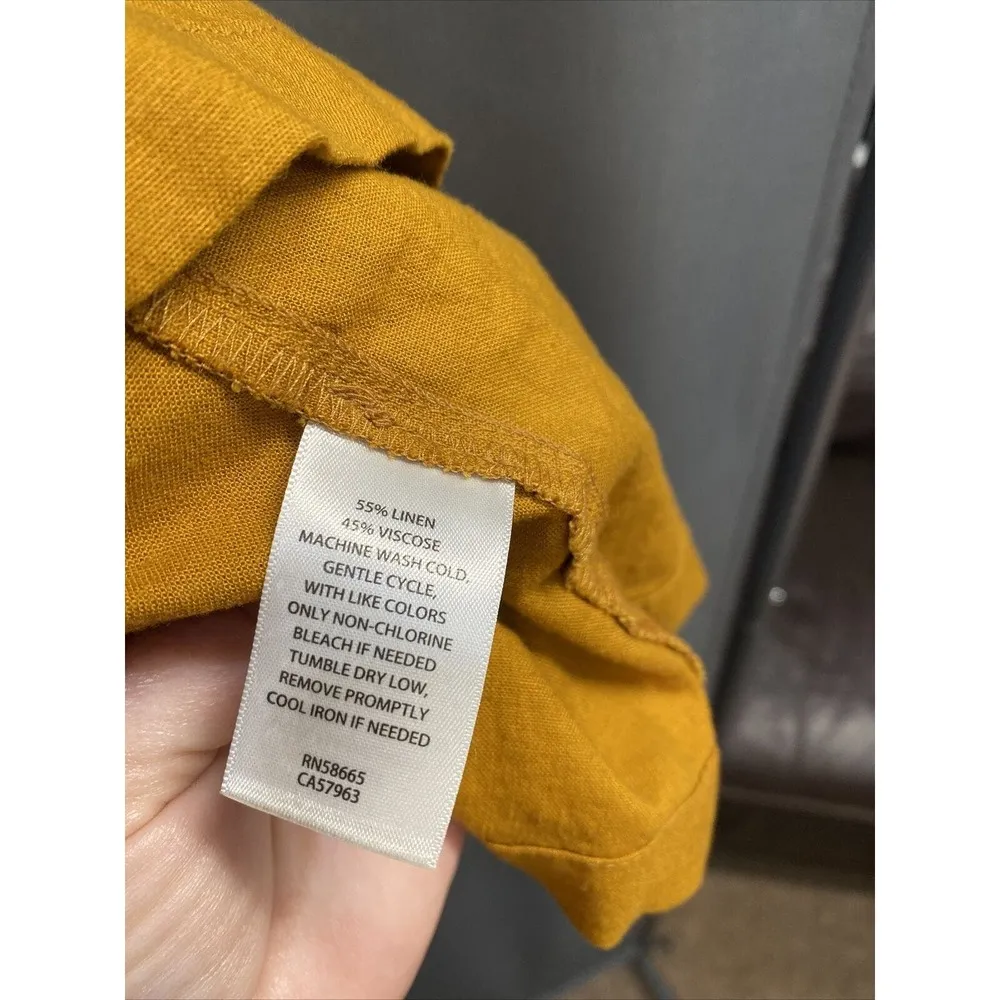 Treasure Bond NWT Linen Cami XL (b30.1) - Image 5