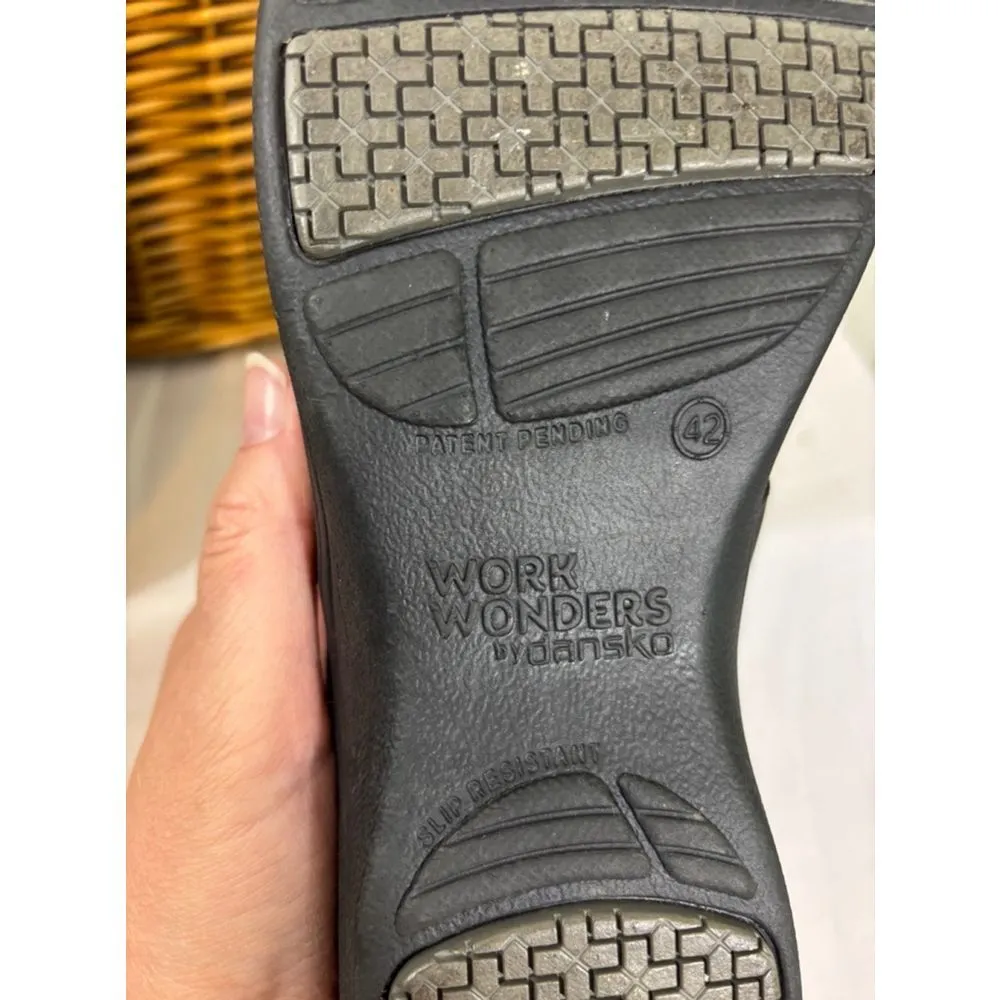 Women's Work Wonders by Dansko Clogs Size 42 Black - Image 8