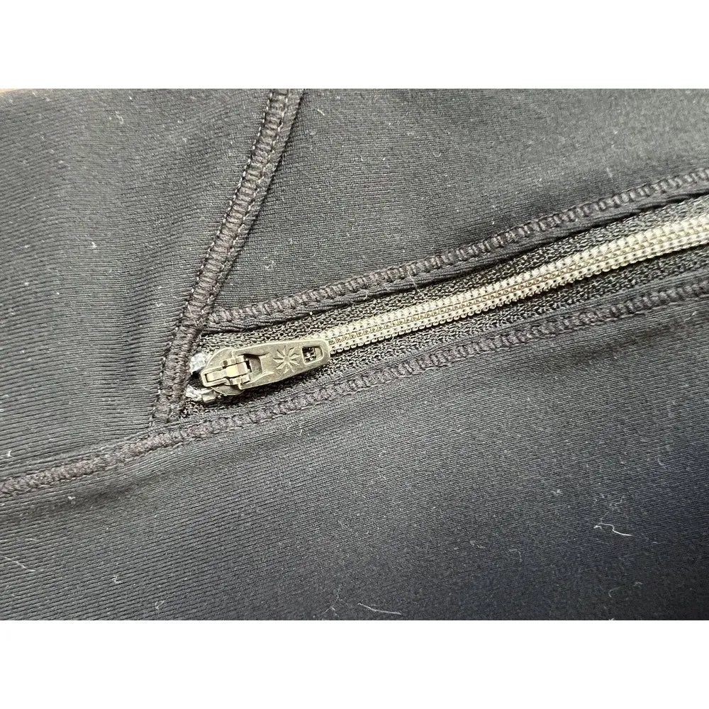 Athleta Leggings Black Small Sly Drifter Womens Casual Pants Athleisure Pockets - Image 3