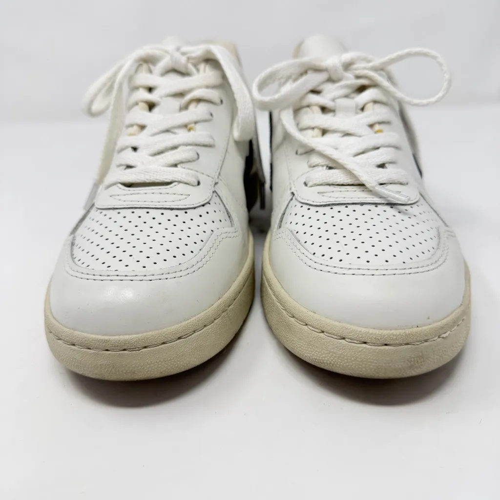 Veja V-10 Sneaker Black White Womens Size 8.5 - Image 6