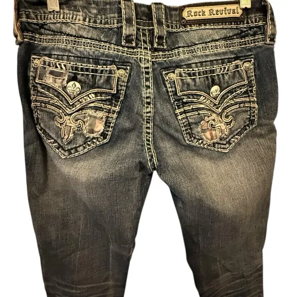 Rock Revival‎ Raven Skinny Jeans - Image 6