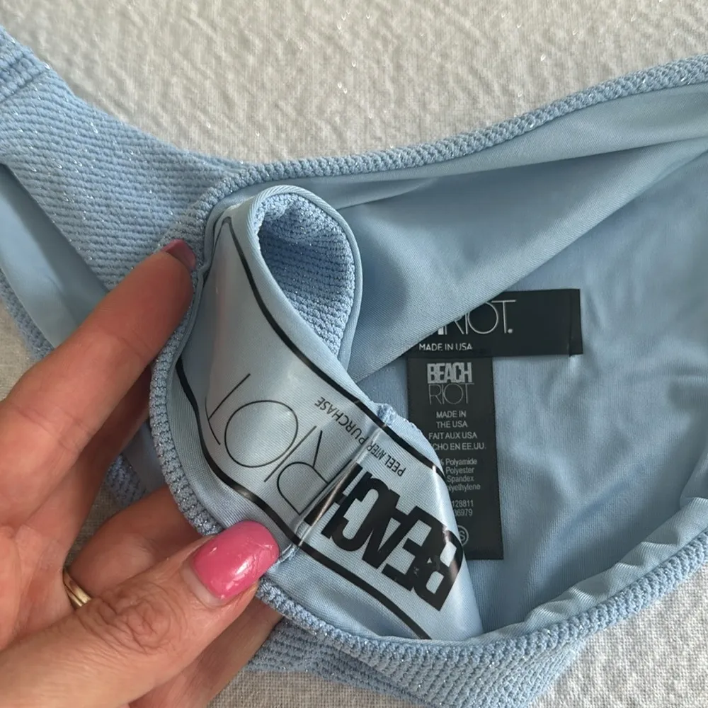 Beach Riot Phoebe Bottom Denim Scrunch, Size X-Small , $98 - Image 10