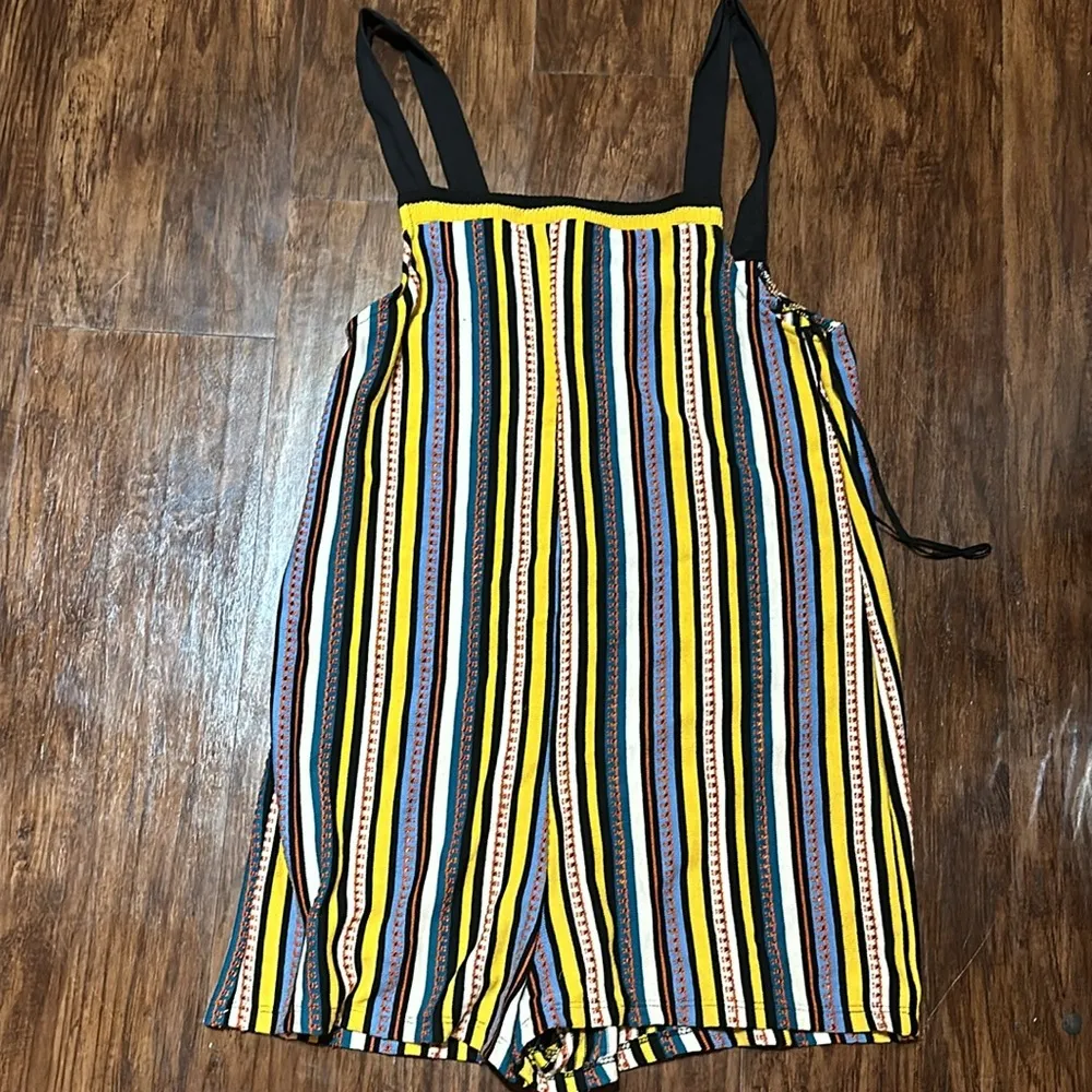 ZARA Striped Romper - Image 4