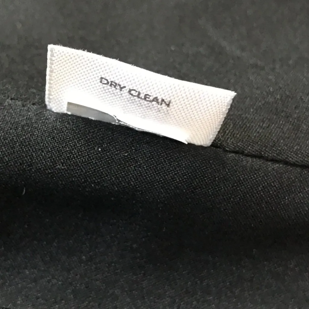 J. Jill Wool Blend Tweed Blazer‎ Jacket Gray Snap Front Size Medium Long Sleeves Black - Image 7