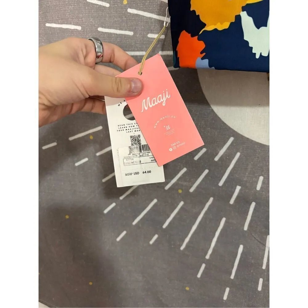 NWT Maaji Splatter Sympathy Reversible Crop Top - Image 5