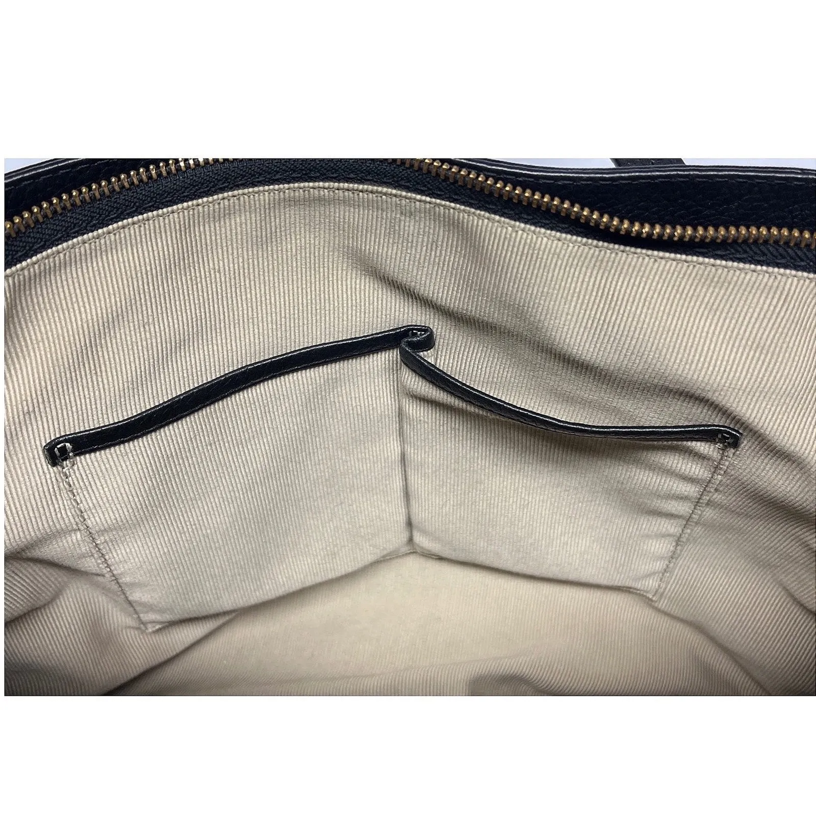 Radley London Dukes Place Large Zip Top Work Bag Black Leather EUC - Image 11