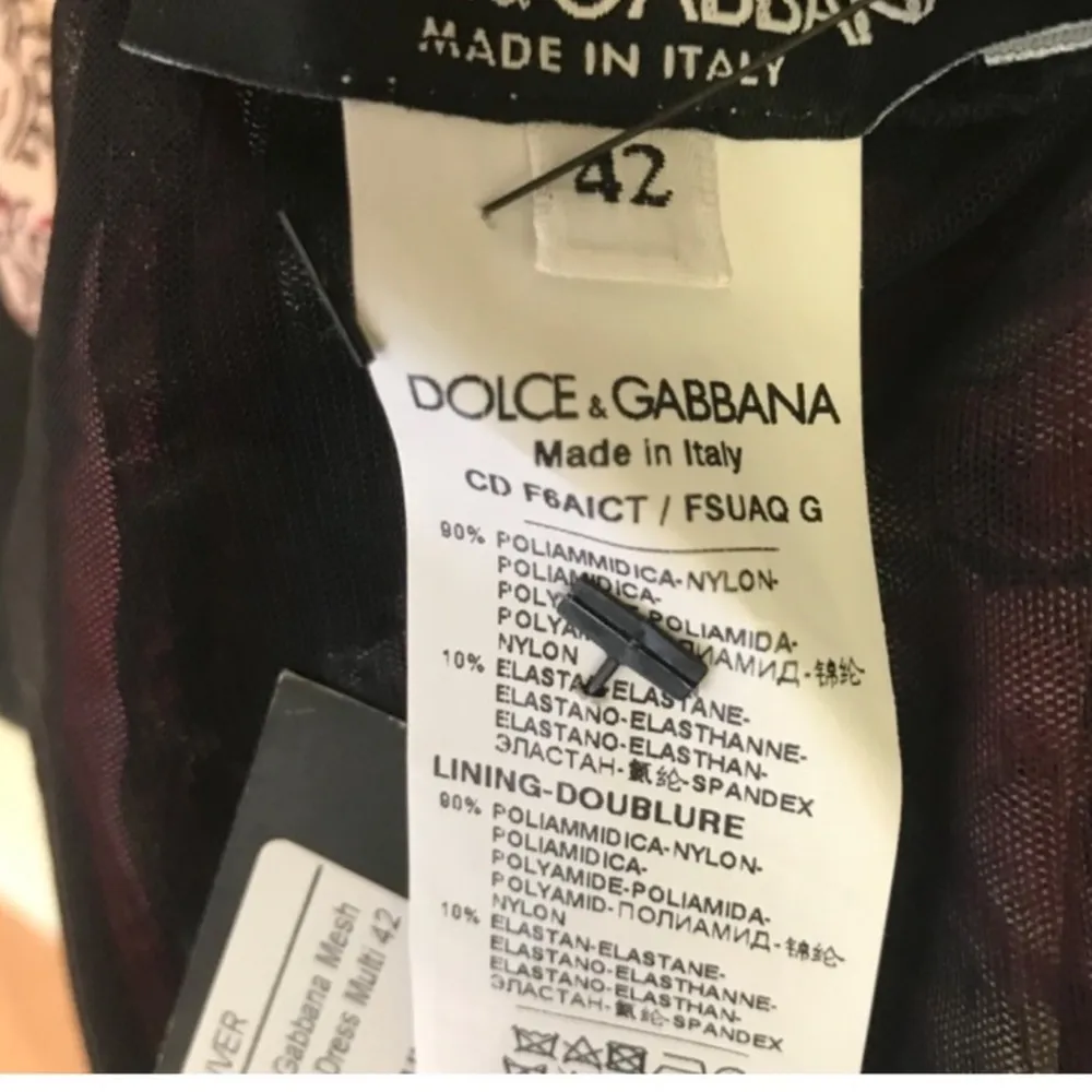 NWT Dolce&gabbana rose print dress - Image 5