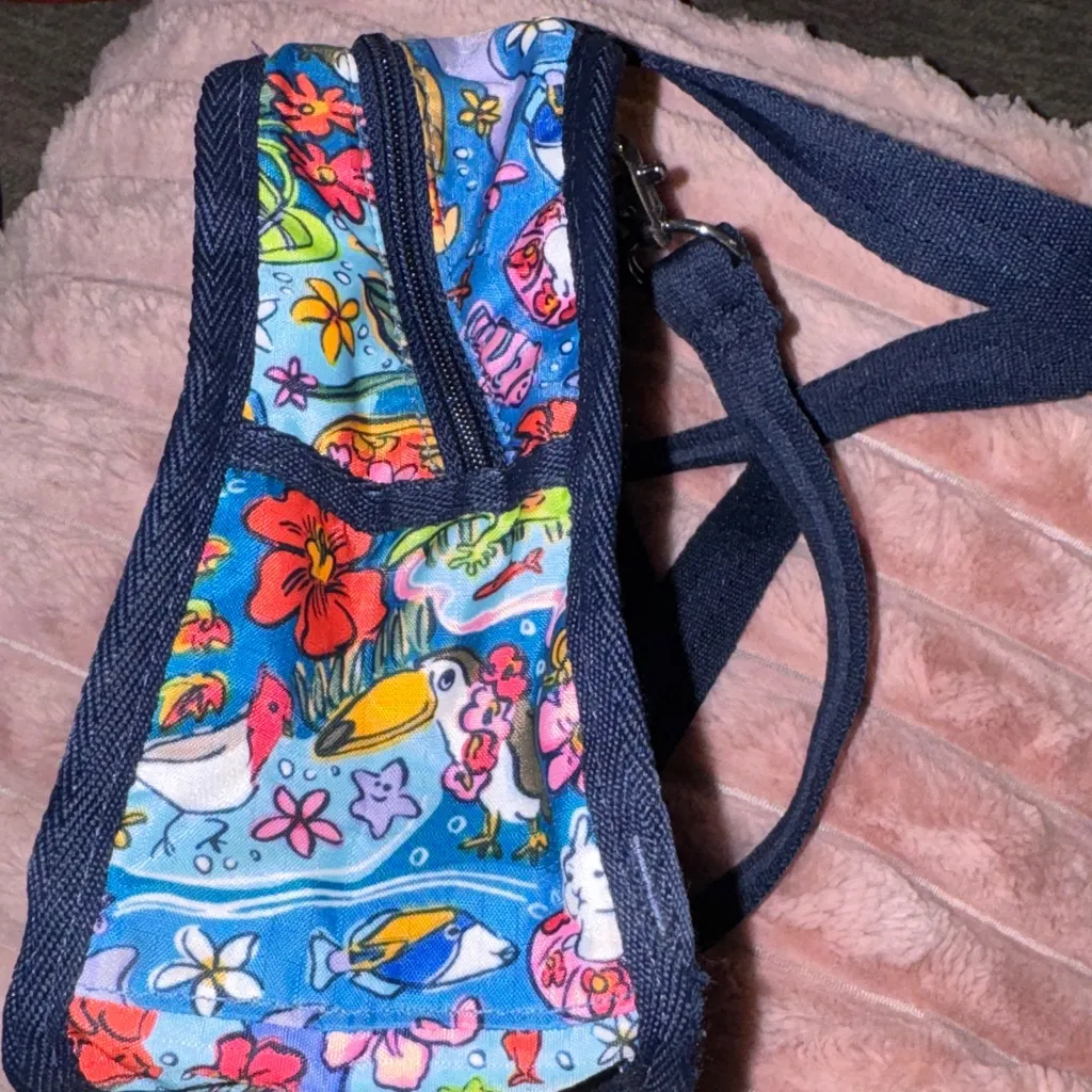 Lesportsac Hawaii Wild Adaptable Mini Backpack Hawaii Boutique Exclusive MIP - Image 3