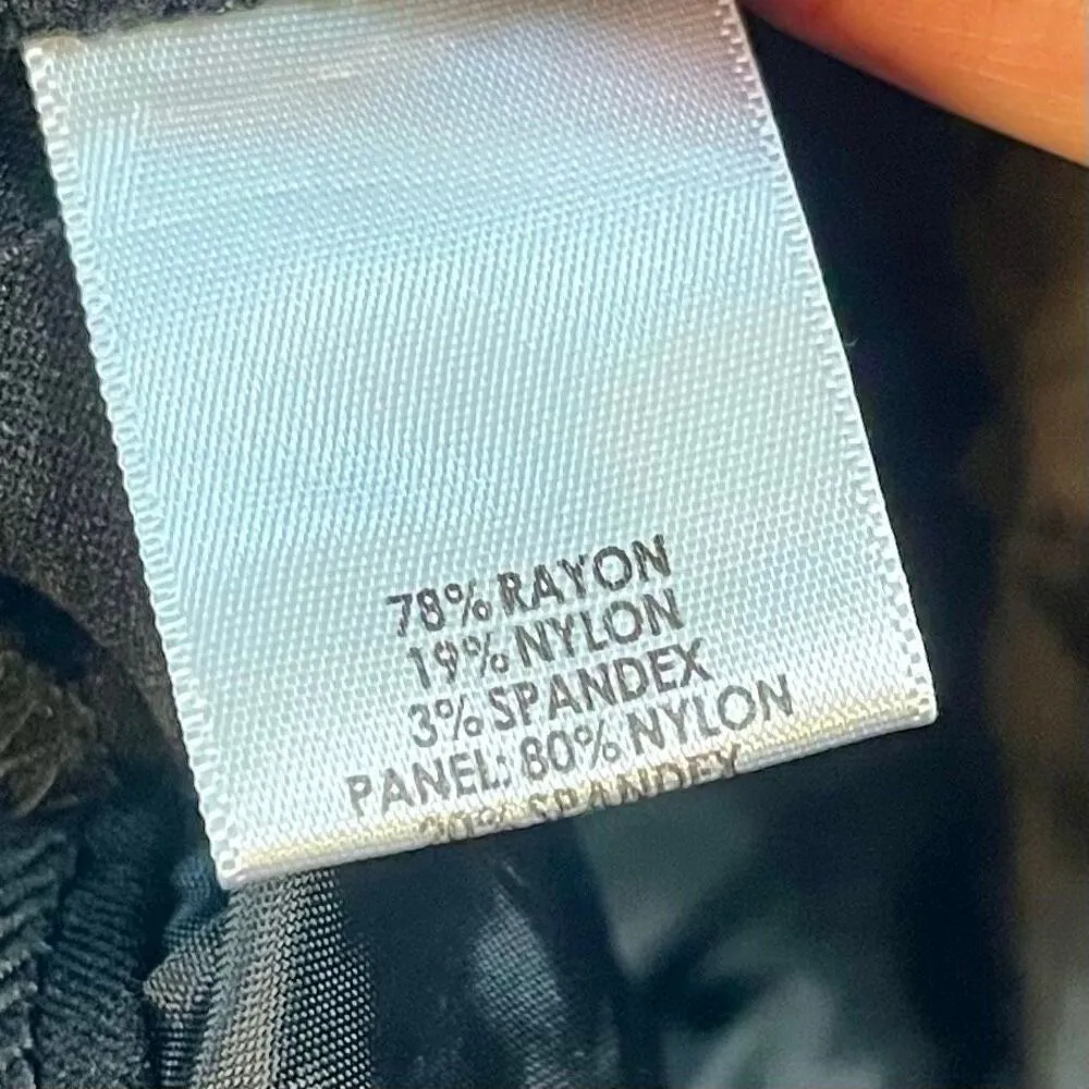 Kim Rogers Short Black Pull-On Pants 16S - Image 6