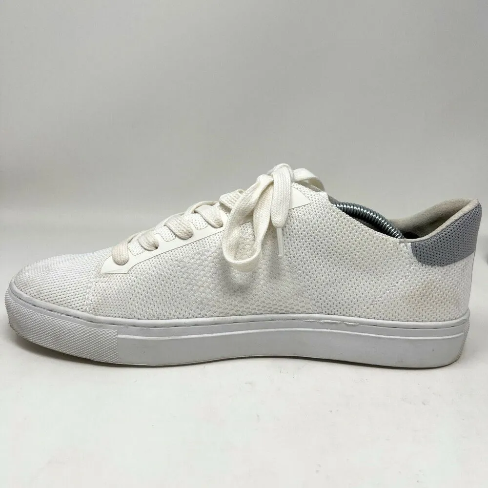 Greats Brooklyn The Royale Knit 2.0 White Grey Low Top Sneakers‎ Women's Size 10 - Image 8