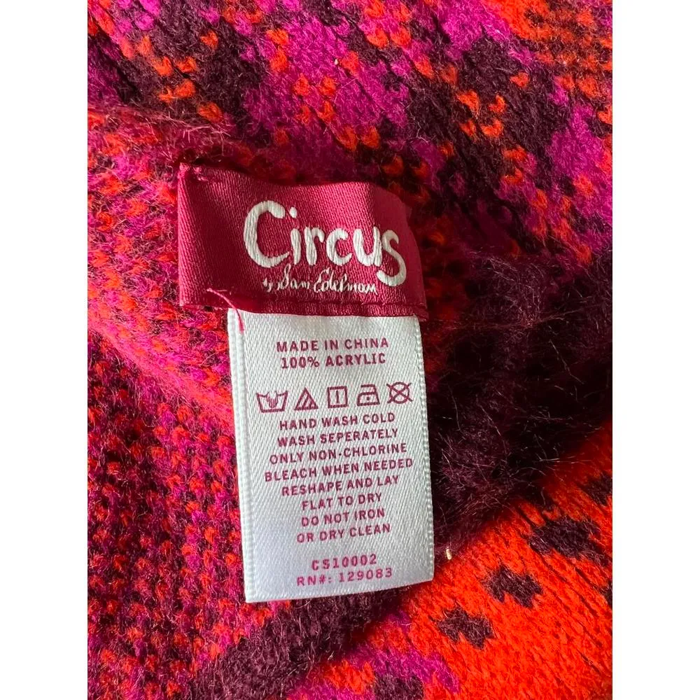 Circus by Sam Edelman Colorful Plaid Scarf - Image 6