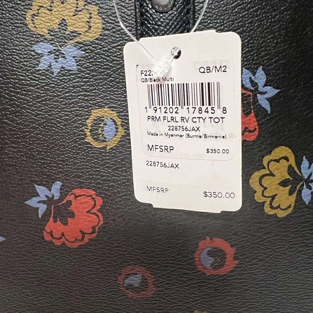 🔥🎁NWT! Coach City TOTE Reversible Handbag Msrp:$350.00 - Image 7