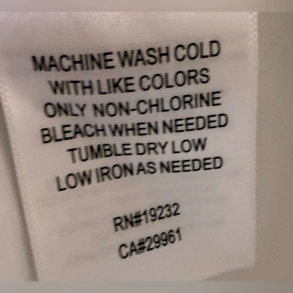 Alfred Dunner Women's White Flat Front Elastic Back Size 22 W - Image 6