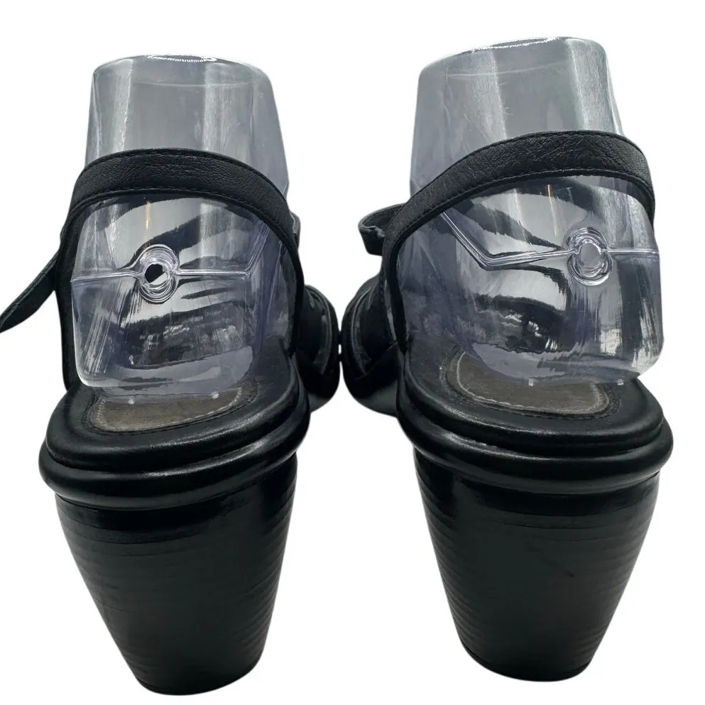 Dansko Strappy Leather Sandal Heels 40 - Image 5