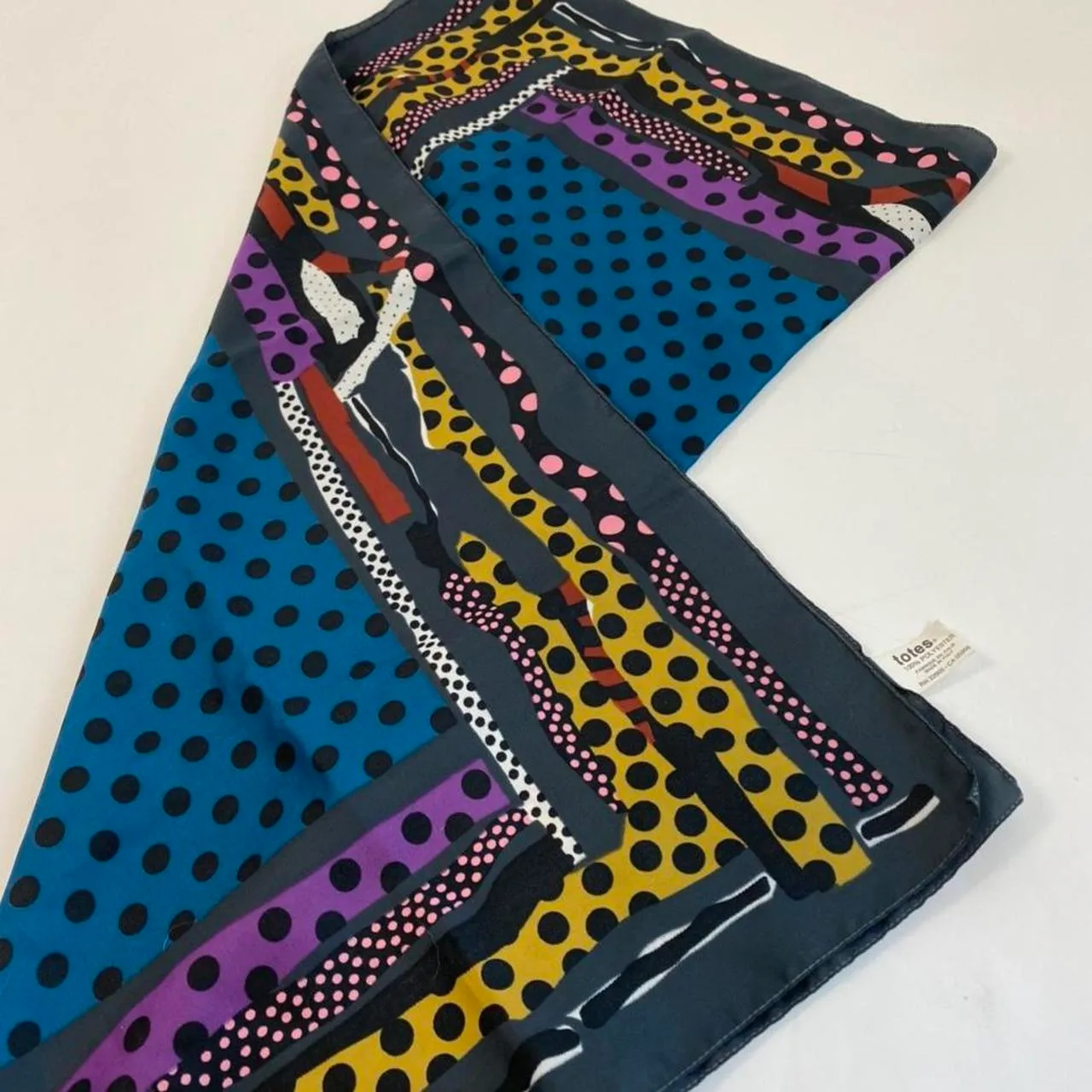 Vintage Totes Polka Dot Scarf - Image 3