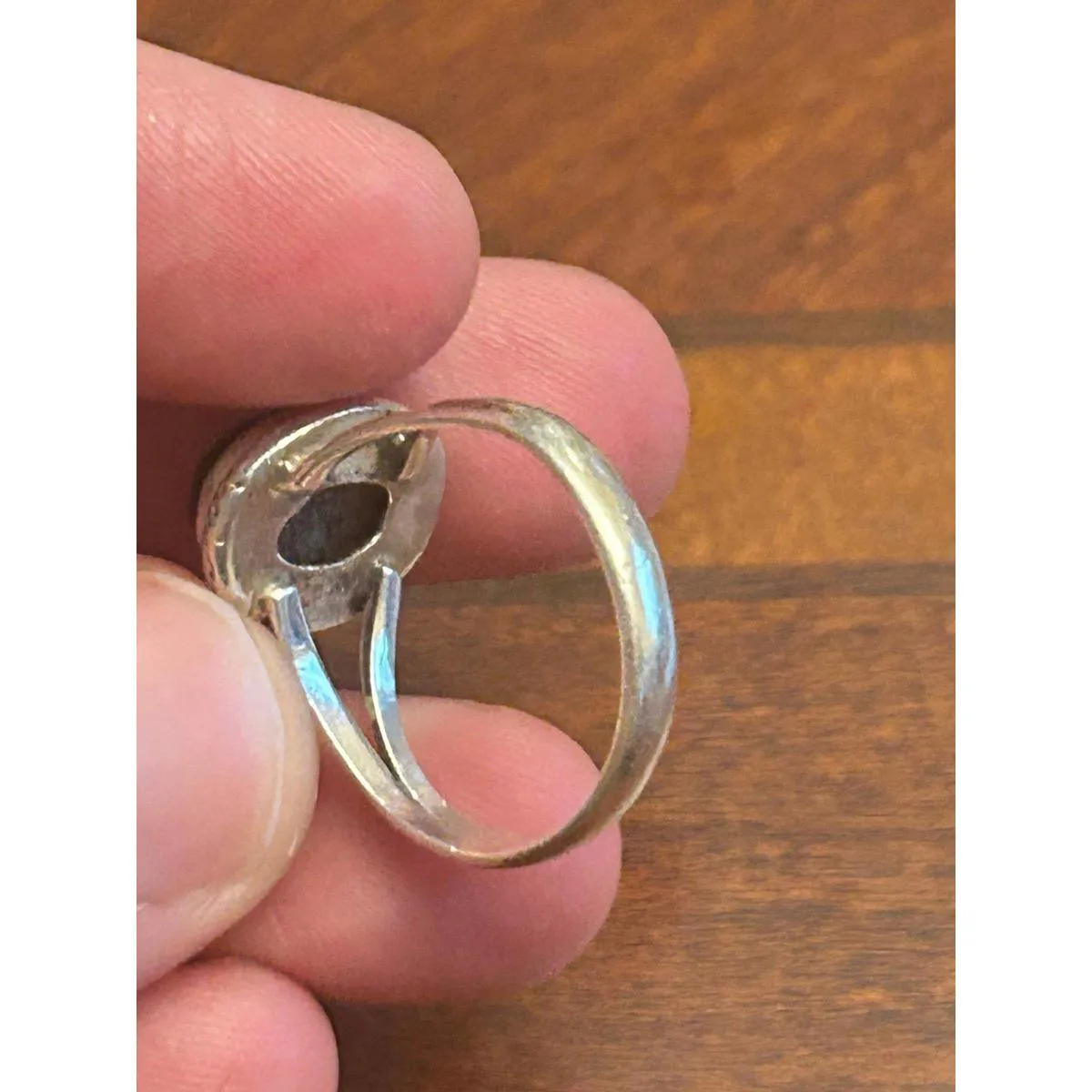 925 sterling silver ring v4 size 7 2.71g - Image 4