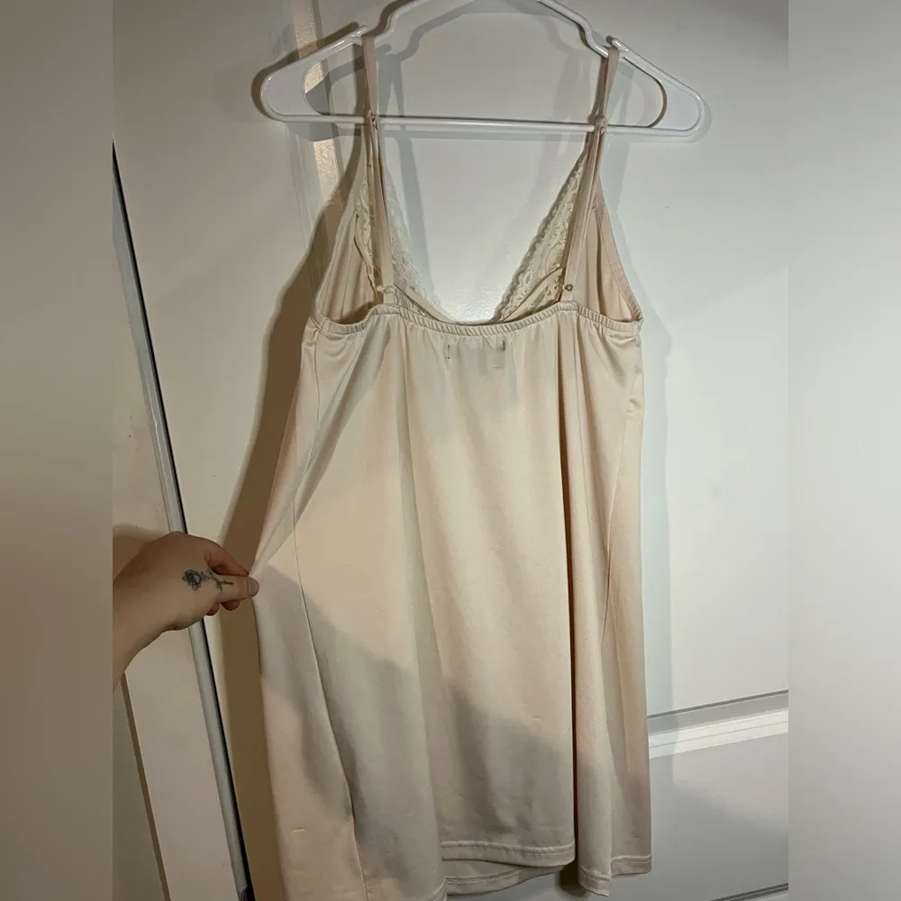 Nanette Lepore Beige Polyester Lace Nude Slip Sleepwear Lingerie Size Small - Image 6