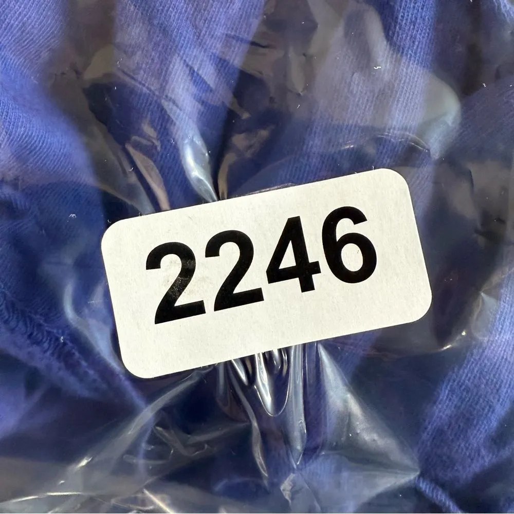 American Apparel Blue Crop Relaxed Blouse‎ - Image 4