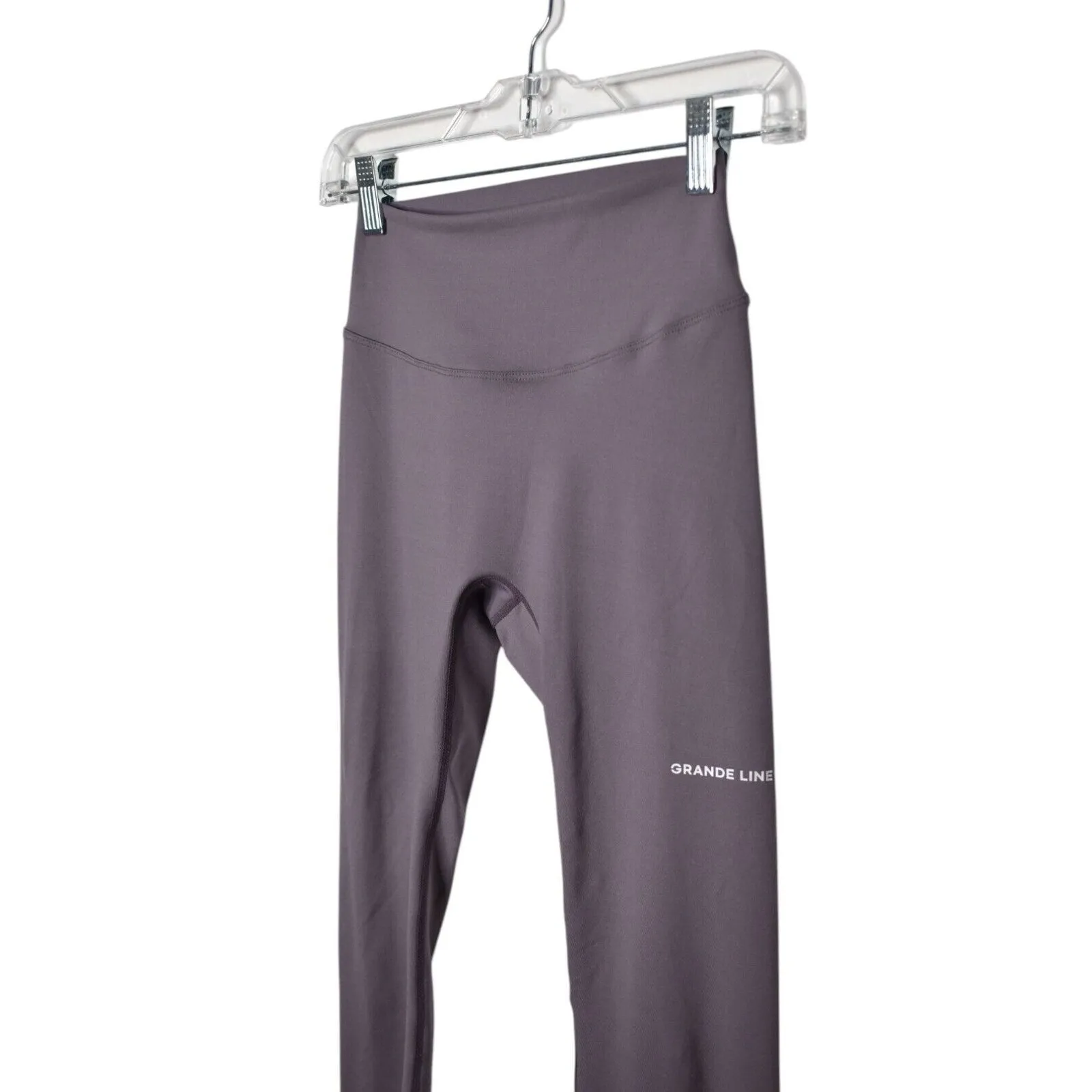 Grande Line Womens High Rise Full Length Leggings M Dusty‎ Purple Workout Boho Size M - Image 5