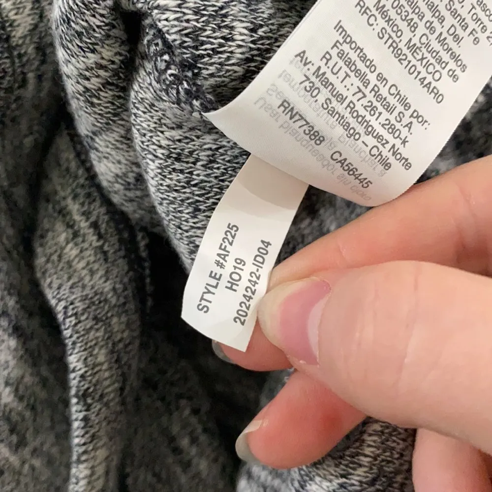 Madewell Heathered Gray Puff Sleeve Sweater Dress  size S - Image 95