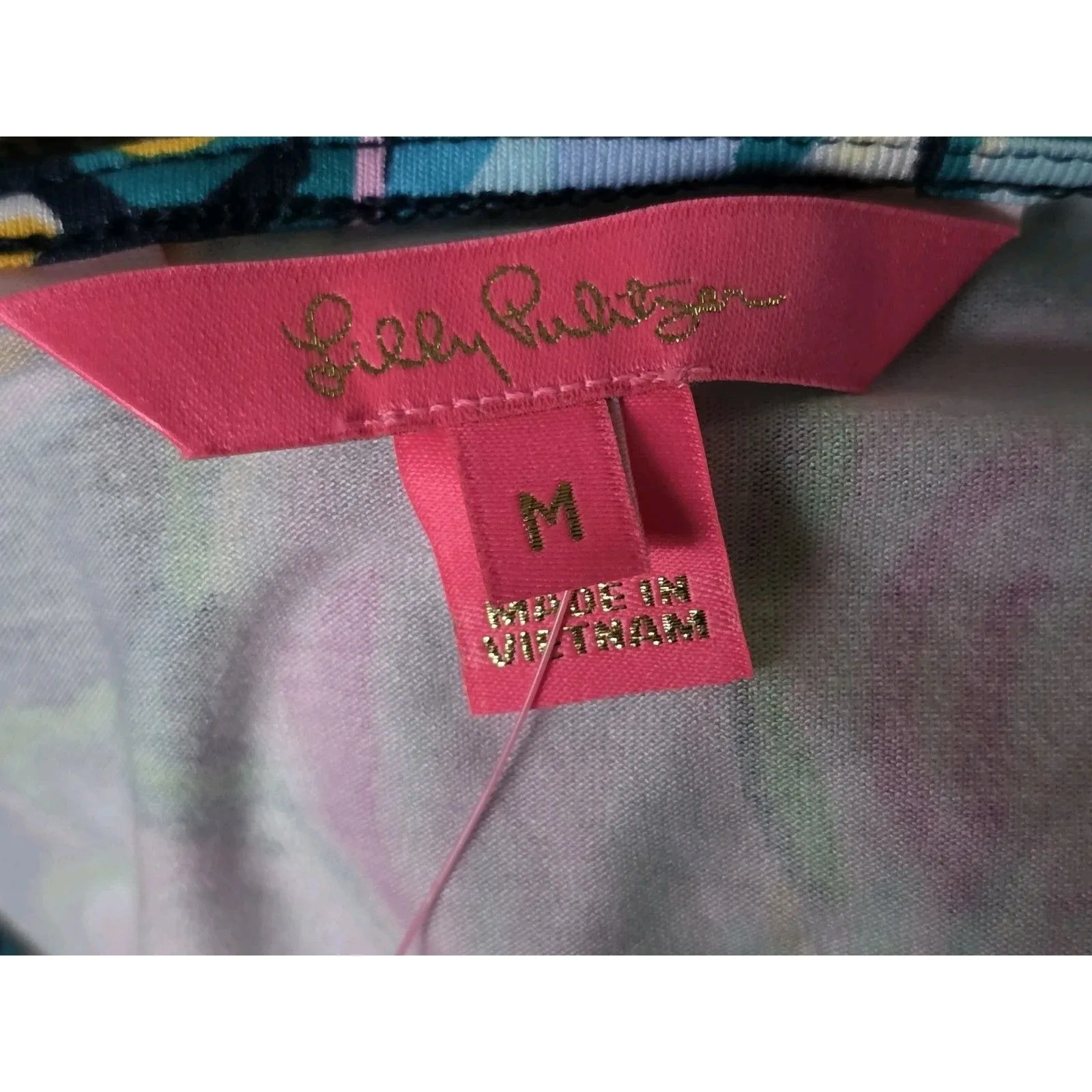 LILLY PULITZER Montague Maxi Dress High Tide Navy She’s Got Sol MSRP $228 Size M - Image 10