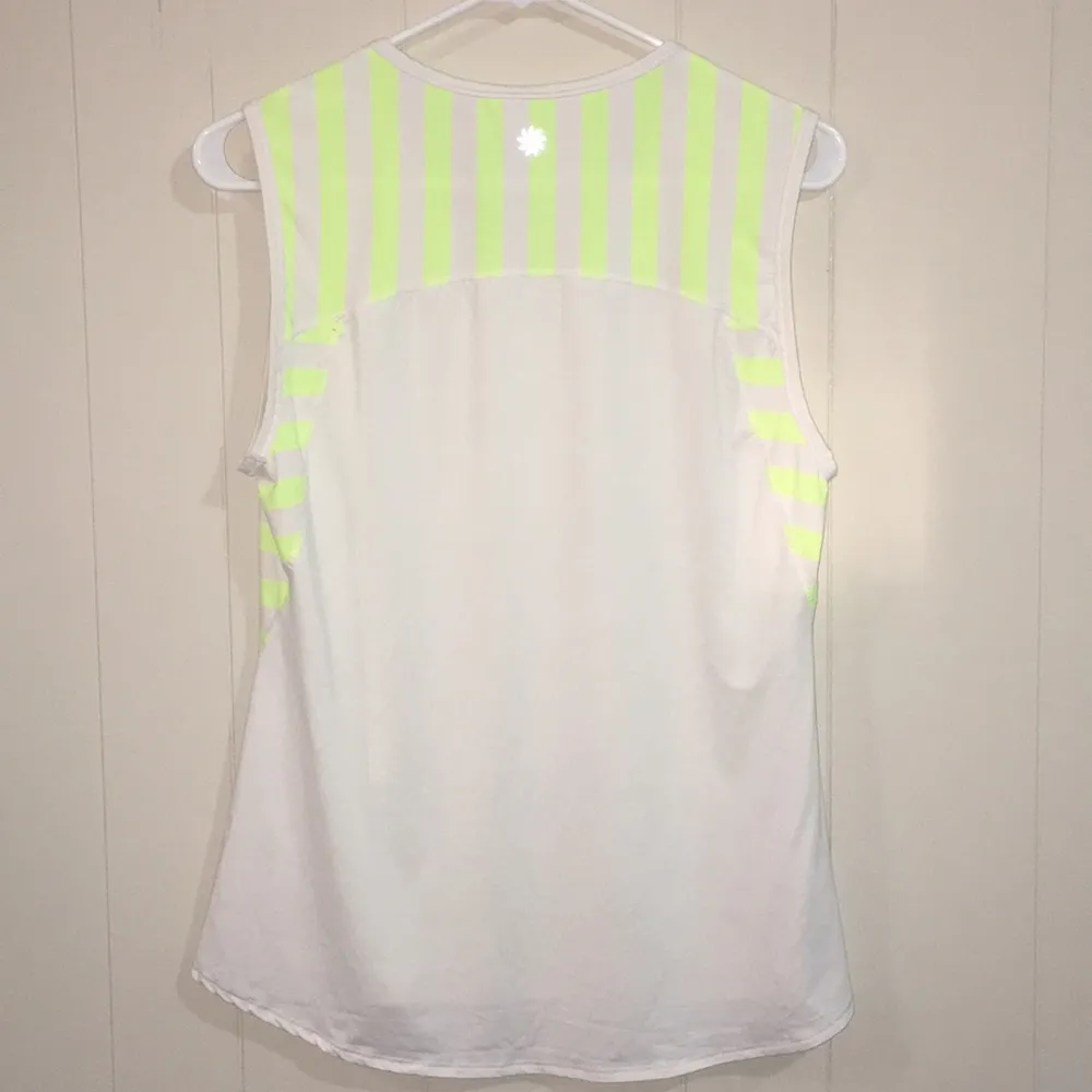 2/$15 Athleta Striped Muscle Tee Size S - Image 3