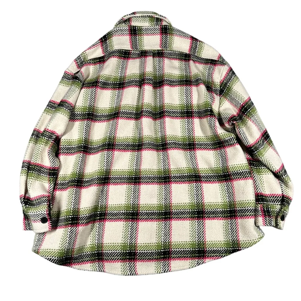 Wild Fable Womens Medium Oversized Wool Blend Button Front Shacket Shirt‎ Jacket - Image 8