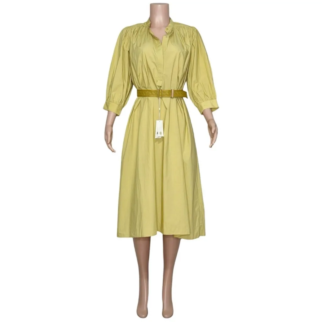 TORY BURCH T Webbing Belt, Mustard, XS/SM - Image 10