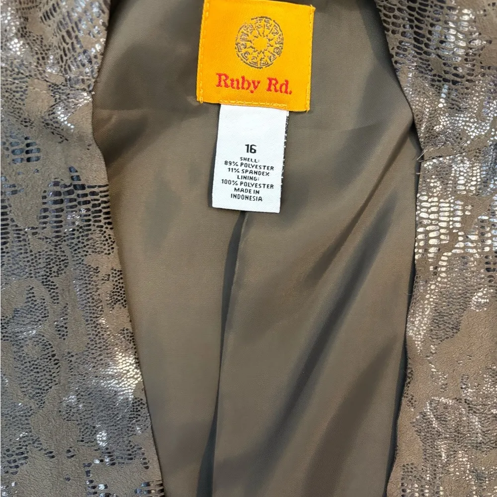 Ruby Rd . NWT size 16 Blush Hour Cardigan - Image 2