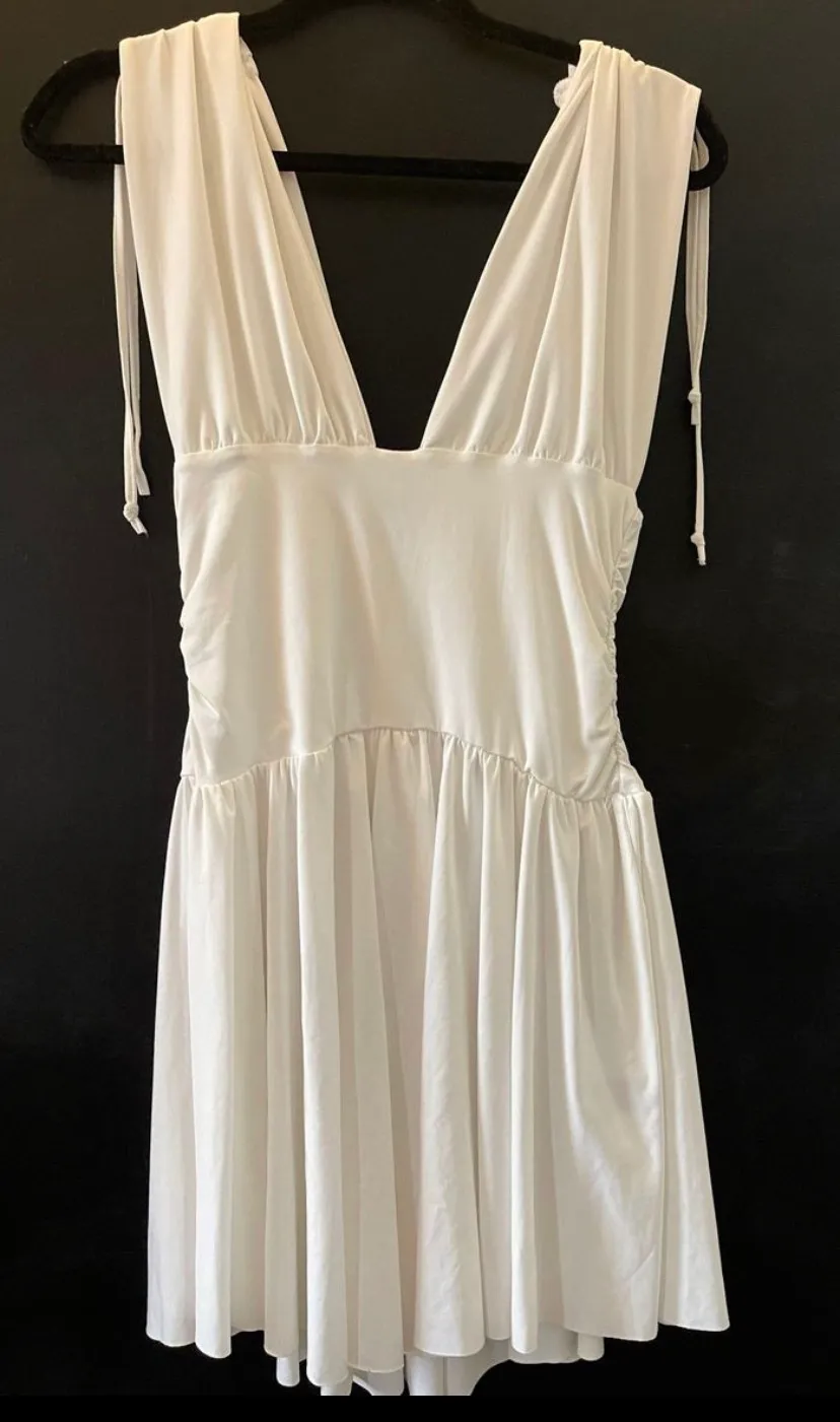 White Dress Size L - Image 5